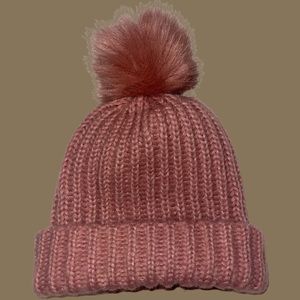 Small Dusty Rose Beanie //Kids